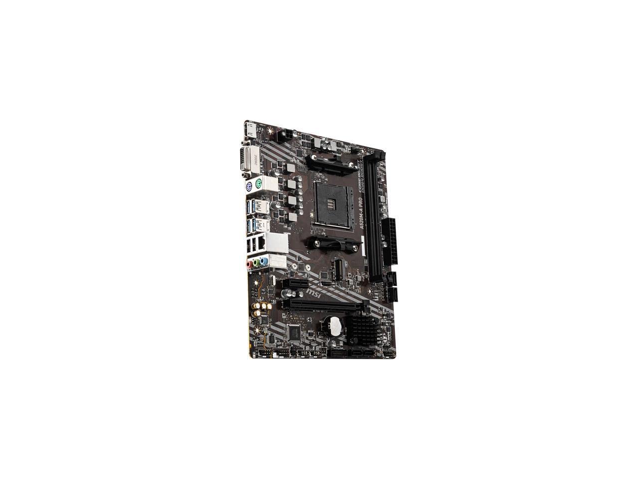 Amazon.com: MSI A520M-A PRO Gaming Motherboard (AMD Ryzen 5000